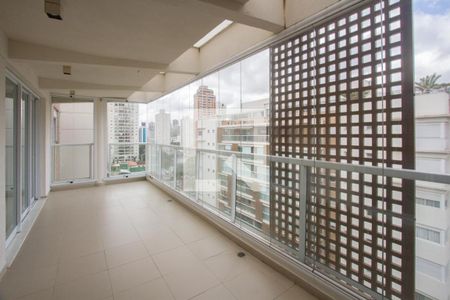 Varanda de apartamento para alugar com 4 quartos, 333m² em Chácara Santo Antônio, São Paulo