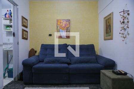 Sala de apartamento para alugar com 1 quarto, 50m² em Ponta da Praia, Santos