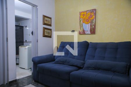 Sala de apartamento para alugar com 1 quarto, 50m² em Ponta da Praia, Santos