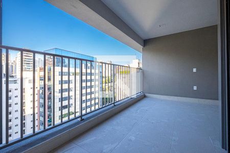 Varanda de apartamento à venda com 1 quarto, 44m² em Paraíso, São Paulo