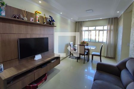 Sala de Estar e Jantar de apartamento à venda com 3 quartos, 70m² em Jardim García, Campinas