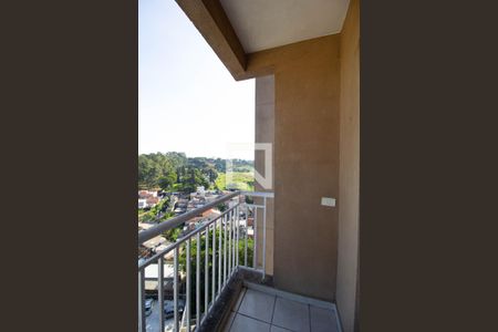 varanda de apartamento para alugar com 2 quartos, 48m² em Vila Carmosina, São Paulo