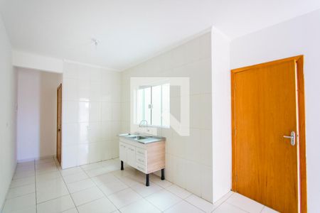 Sala/Cozinha de apartamento à venda com 2 quartos, 47m² em Cidade São Jorge, Santo André