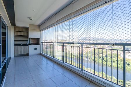 Varanda Gourmet de apartamento para alugar com 3 quartos, 144m² em Alphaville, Santana de Parnaíba