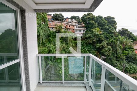 Varanda da Sala de apartamento para alugar com 2 quartos, 64m² em Tijuca, Rio de Janeiro