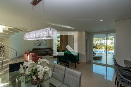 Sala de Jantar de casa de condomínio à venda com 3 quartos, 338m² em Bosque das Palmeiras, Campinas