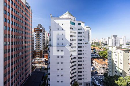 Varanda - Vista de apartamento para alugar com 1 quarto, 35m² em Jardim Paulista, São Paulo
