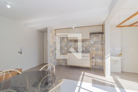 Sala/Cozinha de apartamento à venda com 2 quartos, 48m² em Estância Velha, Canoas