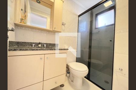 Banheiro da Suíte de apartamento à venda com 2 quartos, 60m² em Vila Guarani (z Sul), São Paulo