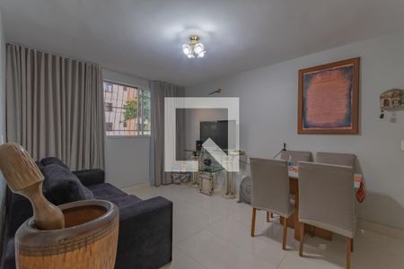 Sala de apartamento à venda com 3 quartos, 62m² em Guarani, Belo Horizonte