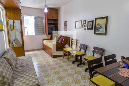 Sala/Quarto de kitnet/studio para alugar com 0 quarto, 30m² em Guilhermina, Praia Grande