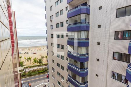 Vista da Sala de kitnet/studio para alugar com 0 quarto, 30m² em Guilhermina, Praia Grande