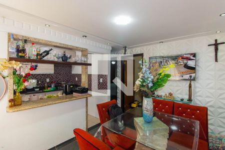 Sala de Jantar de apartamento à venda com 2 quartos, 55m² em Fazenda da Juta, São Paulo