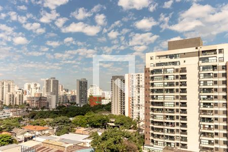 Sacada de apartamento para alugar com 1 quarto, 35m² em Indianópolis, São Paulo