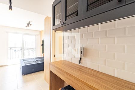 Studio - Cozinha de apartamento à venda com 1 quarto, 28m² em Vila Mariana, São Paulo