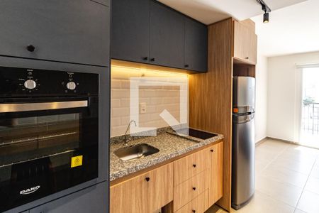 Studio - Cozinha de apartamento à venda com 1 quarto, 28m² em Vila Mariana, São Paulo