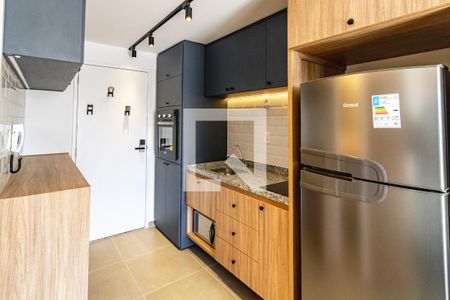 Studio - Cozinha de apartamento à venda com 1 quarto, 28m² em Vila Mariana, São Paulo