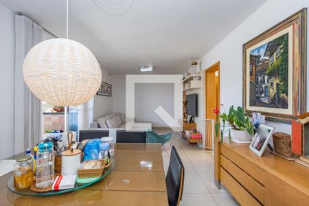 Sala de apartamento à venda com 4 quartos, 127m² em Buritis, Belo Horizonte
