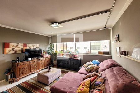 sala de estar de apartamento à venda com 3 quartos, 114m² em Aclimação, São Paulo