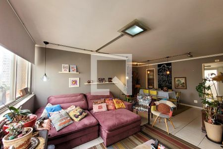 sala de estar de apartamento à venda com 3 quartos, 114m² em Aclimação, São Paulo