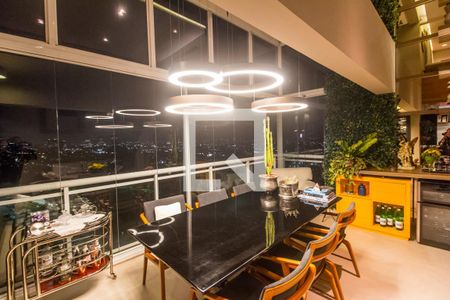 Sala de Jantar de apartamento à venda com 2 quartos, 138m² em Alphaville Empresarial, Barueri