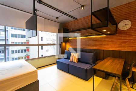 Studio de kitnet/studio para alugar com 1 quarto, 27m² em República, São Paulo