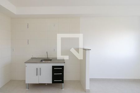 Sala/Cozinha de apartamento para alugar com 1 quarto, 27m² em Jardim Mirante, São Paulo