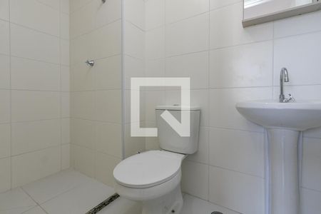 Banheiro de apartamento para alugar com 1 quarto, 27m² em Jardim Mirante, São Paulo