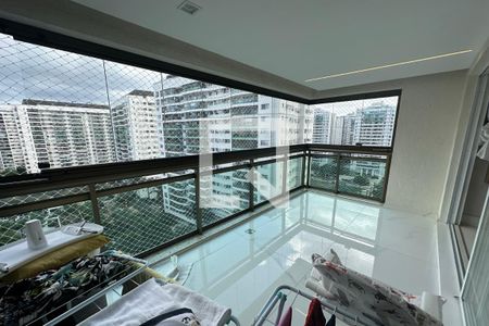 Varanda da Sala de apartamento à venda com 4 quartos, 114m² em Jacarepaguá, Rio de Janeiro
