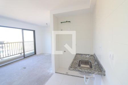 Cozinha  de apartamento à venda com 1 quarto, 27m² em Jardim São Paulo(zona Norte), São Paulo