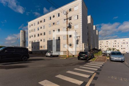 Fachada do bloco de apartamento à venda com 2 quartos, 42m² em Jardim Anton Von Zuben, Campinas