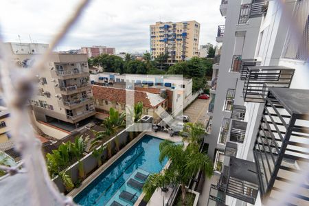 Varanda - Vista de apartamento para alugar com 2 quartos, 60m² em Cachambi, Rio de Janeiro