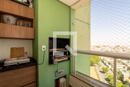 Varanda gourmet de apartamento à venda com 3 quartos, 80m² em Jardim Las Vegas, Guarulhos
