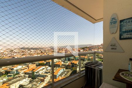Varanda gourmet de apartamento à venda com 3 quartos, 80m² em Jardim Las Vegas, Guarulhos