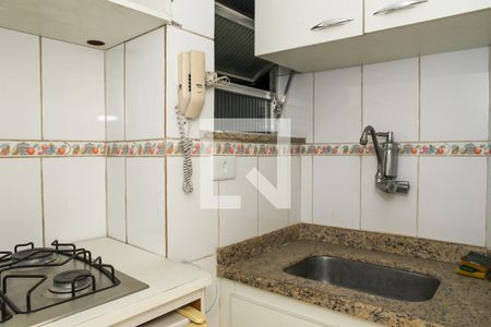 Cozinha de kitnet/studio à venda com 1 quarto, 28m² em Méier, Rio de Janeiro