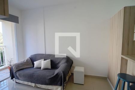 Sala  de apartamento para alugar com 1 quarto, 31m² em Panamby, São Paulo
