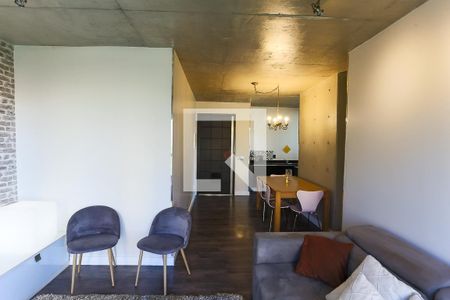 Sala  de apartamento para alugar com 2 quartos, 74m² em Panamby, São Paulo