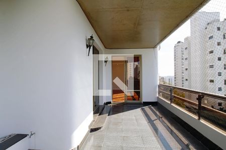 Varanda da Sala de apartamento para alugar com 4 quartos, 425m² em Vila Suzana, São Paulo