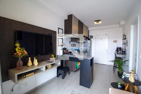 Sala de apartamento para alugar com 1 quarto, 38m² em Vila Carvalho, Sorocaba