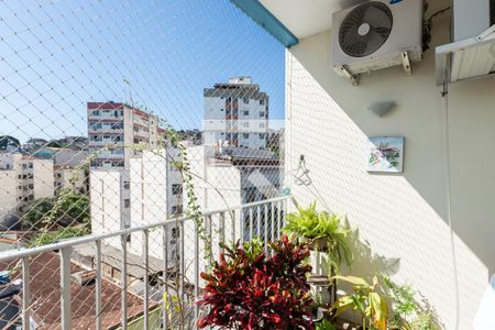 Varanda da Sala de apartamento à venda com 2 quartos, 90m² em Estácio, Rio de Janeiro