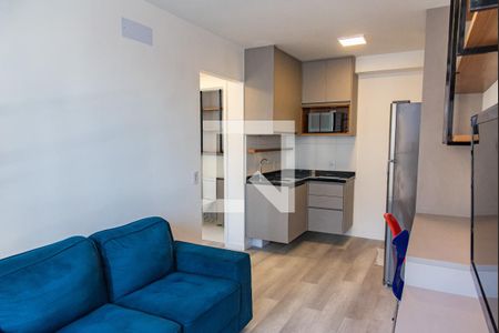 Sala/cozinha de apartamento para alugar com 1 quarto, 30m² em Vila Mariana, São Paulo