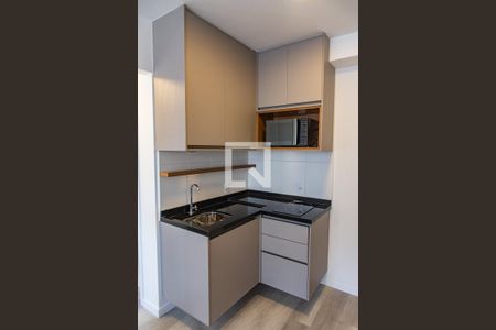 Sala/cozinha de apartamento para alugar com 1 quarto, 30m² em Vila Mariana, São Paulo