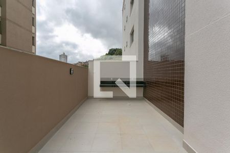 Varanda de apartamento para alugar com 3 quartos, 130m² em São Lucas, Belo Horizonte