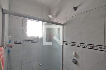 Banheiro do Quarto 1 - Suíte de casa à venda com 3 quartos, 158m² em Vila Sao Pedro, Santo André