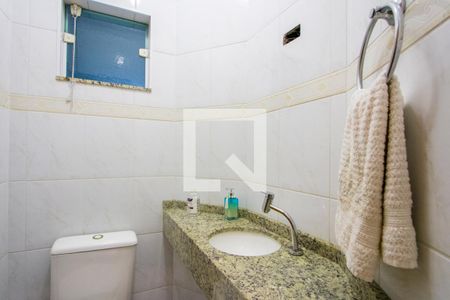 Lavabo de casa à venda com 3 quartos, 220m² em Vila Alzira, Santo André