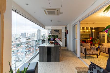 Varanda da Sala de apartamento para alugar com 2 quartos, 128m² em Ipiranga, São Paulo