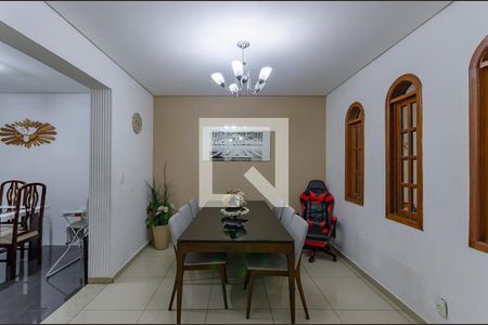 Sala de Jantar de casa à venda com 3 quartos, 220m² em Santa Monica, Belo Horizonte