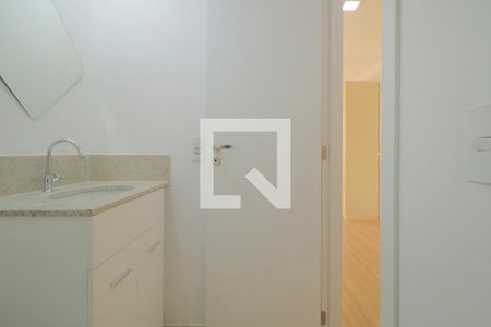 Banheiro de kitnet/studio à venda com 1 quarto, 24m² em Quarta Parada, São Paulo