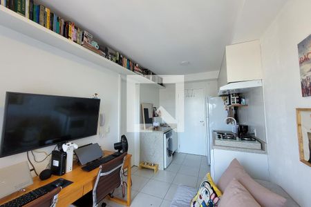 Sala de apartamento para alugar com 1 quarto, 30m² em Jardim da Glória, São Paulo