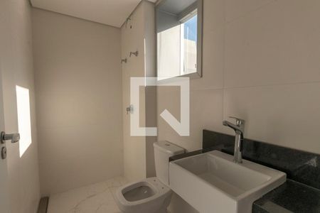 Banheiro de apartamento à venda com 2 quartos, 69m² em Santo Agostinho, Belo Horizonte